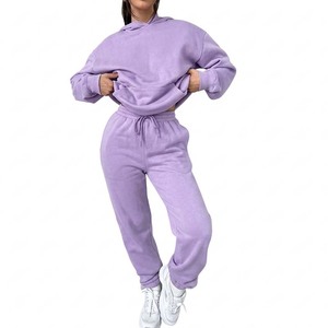Conjunto deportivo para mujer, chaqueta con cremallera completa, pantalones jogger, conjunto de fitness de dos piezas, conjunto a juego para damas, ropa de gimnasio. - Product Image 5