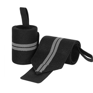 Bandes de poignet réglables en coton pour la musculation, le powerlifting et la musculation, protection sportive personnalisée pour la gym - Product Image 2