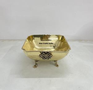 Nuevo Producto: Tazón de Metal Dorado de Diseño Vintage con Acabado Pulido, en Diferentes Tamaños, Precios de Venta Directa de Fábrica, Estilo de Lujo - Product Image 1