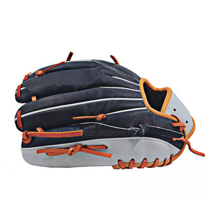 Guantes de béisbol de cuero directos de fábrica, ajustables para jóvenes y adultos, para entrenamiento deportivo y recreación. - Product Image 5
