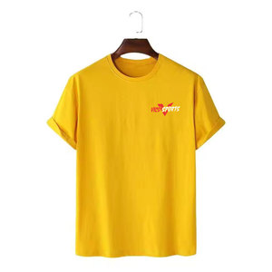 เสื้อยืดผู้ชายสไตล์โมเดิร์นเรียบง่าย เสื้อยืดลำลองผู้ชาย สวมใส่สบาย เสื้อยืดผู้ชายน้ำหนักเบา แฟชั่นประจำวัน - Product Image 1