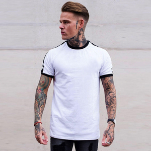 New <b>Men's</b> <b>Oversized</b> <b>Gym</b> T-<b>Shirts</b> High Quality Canvas O-Neck Custom Print Short Sleeve Active Training Summer - Product Image 5