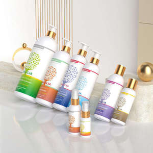 Pulvérisateur Cosmo en plastique personnalisé, sérigraphié, emballage blanc, bouteilles HDPE, étiquette – Vides, pour shampoing et après-shampoing Unalilia - Product Image 1