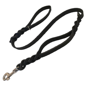 Vente de gros à prix raisonnable Laisse de dressage pour chien avec longueur réglable et poignée en cuir souple confortable Design personnalisé - Product Image 2