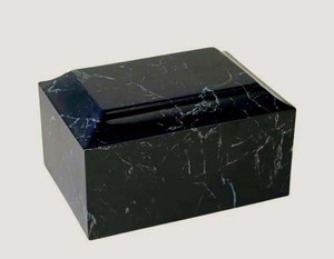 Urna Funeraria Premium de Mármol para Cenizas de Perros y Gatos con Set de Urna Conmemorativa y Piedra de Recuerdo, Venta al por Mayor - Product Image 2