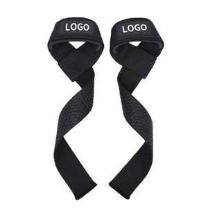 Professional Quality Nylon & Neoprene Adjustable Anti-Slip Lifting Strap for <b>Strength</b> <b>Training</b> Weightlifting with Grip Control - Product Image 1
