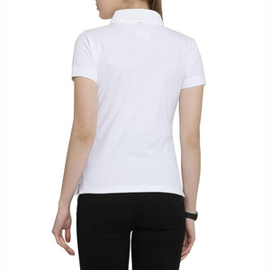 Camisetas tipo polo para mujer de textura suave, cómodas para el uso diario, de corte ajustado y estilo moderno. - Product Image 5