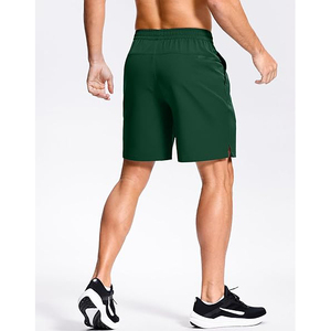 Pantalones Cortos Deportivos para Hombre con Forro de Compresión, Bolsillo con Cierre, Aberturas Laterales y Soporte para Correr - Product Image 2