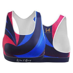 Sujetador Deportivo para Mujer Talla Grande, Logotipo Personalizado, Ropa Deportiva para Gimnasio y Yoga, Elástico en Cuatro Direcciones, Secado Rápido, Transpirable, Soporte Alto - Product Image 1