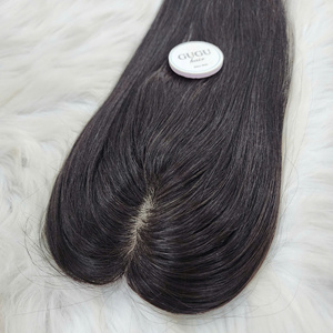 <b>TOPPER</b> SILKBASE extension natural color Raw/virgin Vietnamese Hair Hair extension For wholesale - Product Image 3