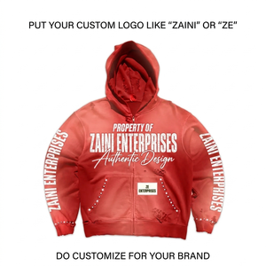 Sudadera con Capucha para Hombre, 350 Gramos, Premium, 100% Algodón, Lavado Ácido, Negra, Talla Grande, Transpirable, Ecológica, con Serigrafía y Bordado Personalizado - Product Image 1