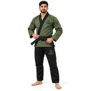 Kimono de Jiu-Jitsu Brésilien Personnalisé avec Logo pour Hommes – Uniforme BJJ Léger Pré-rétréci pour Compétition et Entraînement – Vente en Gros Direct Usine - Product Image 2