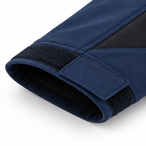 Chaqueta de Forro Polar Impermeable para Hombre con Capucha, Bolsillos con Cremallera, Dobladillo Ajustable, Cuello Alto, Forro de Lino, Logotipo Personalizado, Venta al Por Mayor - Product Image 4