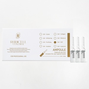 [ROOICELL] Ampoule EGF Soin Coréen 2ml 20 Ampoules Soin Raffermissant Conditionnement de la Peau Ampoule Faciale - Product Image 1