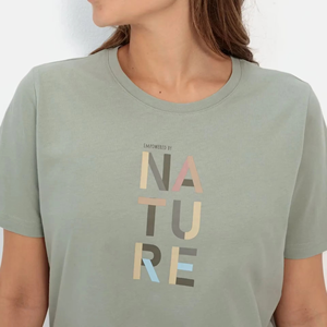 Camiseta de Mujer Premium de Algodón, Lisa, Casual, Personalizable, Cuello Redondo, Manga Corta, Transpirable, para Verano, con Impresión de Logotipo Personalizado - Product Image 3