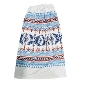 Falda Polinesia de Marca Privada, Serie Signature, con Arte Tribal Tatuado y Costuras Laterales Reforzadas, Ropa al por Mayor - Product Image 5