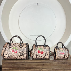 Bolsos de Viaje Grandes de Cuero Genuino Hechos a Mano, Precio de Fábrica al por Mayor, Nueva Moda, Cierre de Cremallera, Bolso de Mano Speedy - Product Image 5