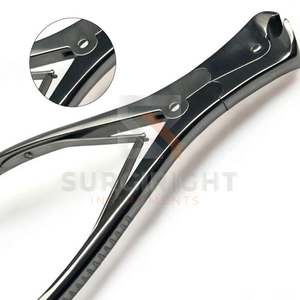 Cortador de Alambre TC Alemán de Acero Inoxidable, Instrumento Quirúrgico Ortopédico con Mango Chapado en Oro, Kit Quirúrgico Hospitalario Manual MOL - Product Image 4