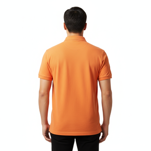 Polo pour homme en coton 100% tricoté et brodé avec logo personnalisé, broderie de haute qualité, t-shirt polo pour homme - Product Image 2