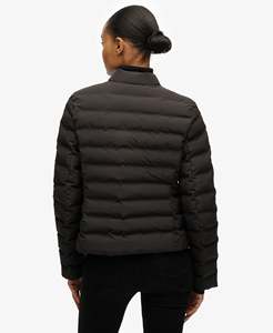 Chaqueta Acolchada Premium OEM para Mujer, Ropa Casual de Exterior Personalizada, Cortavientos con Cierre de Cremallera y Bolsillos Laterales, Abrigo para Mujer - Product Image 2