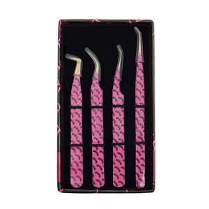 1 Pince à cils pour extensions, applicateur de faux cils, outil de maquillage, pince auxiliaire, forceps - Product Image 6