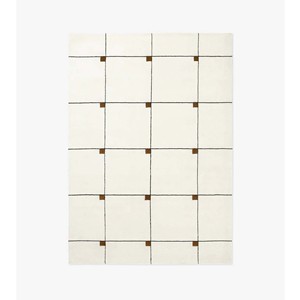 Tapis en laine rose Solid Edificio, tapis moderne tufté à la main, tapis de qualité supérieure, salon, chambre à coucher, décoration contemporaine pour la maison - Product Image 4