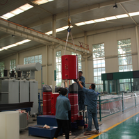 Transformateur triphasé sec 10 kV/0,4 kV Dyn11 à refroidissement par air, en résine coulée, transformateur de distribution à enroulement en cuivre, norme IEC