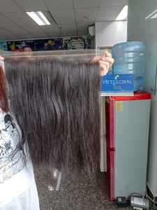 Cierre Frontal Bonestright de alta calidad, cabello vietnamita crudo de origen vietnamita, cutícula de onda profunda suelta para mujer, alineada en negro - Product Image 3