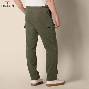 OEM Custom Design Men's Straight <b>Lightweight</b> Casual Canvas Gym Joggers - Product Image 3