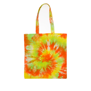 Spacious Canvas Tie Dye Tote <b>Bag</b> With Carry Handles Custom Zipper Closures Reusable Heavy Duty 100% Cotton Canvas Fabric - Product Image 1