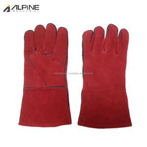 Gants de soudeur MIG Alpine Industries AG-10177 unisexes en cuir de vachette pleine fleur, enduits de latex, résistants à la chaleur - Product Image 6