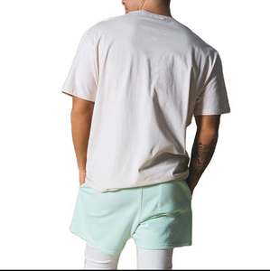 Camiseta Personalizada para Hombre, Corte Regular, Frente Liso, 100% Algodón, Cuello Redondo, Manga Corta, Estilo Vintage, Etiqueta Privada OEM, Precio al por Mayor - Product Image 4