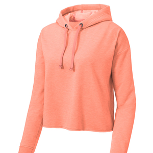 High Quality Women's <b>Hoodies</b> New Fashion Hip Hop Style Loose Solid Color Long Sleeve Cropped Fitness Casual Wear <b>Workout</b> Hoodie - Product Image 2