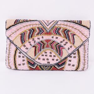Bolso de mano femenino con cuentas, hecho a mano, de alta calidad, para la noche, para novias, bolso de lujo, colección elegante para mujer - Product Image 4