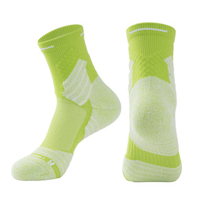 Best Selling Men's Sports <b>Socks</b> Elastic Quick Drying Sweat Absorbing Odor Proof Eco-friendly High Crew Youth Basketball <b>Running</b> - Product Image 2