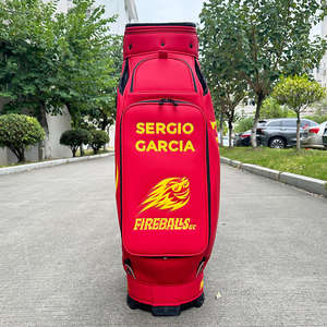 Sac de golf Bagnex 2026 en cuir PU mat, personnalisable avec logo, sac de golf pour chariot, sac de golf brodé pour hommes - Product Image 4