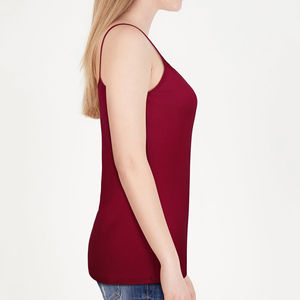 Camiseta Deportiva Casual de Manga Larga con Cuello Redondo para Mujer, con Logotipo Personalizado, Impresión Serigrafiada y Bordado, 100% Algodón Transpirable - Product Image 3