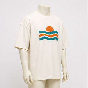 เสื้อยืดสตรีทแวร์ทรงโอเวอร์ไซส์สั่งทำพิเศษ ผ้าฝ้ายถัก 100% พิมพ์ลายดิจิทัล แห้งเร็ว ลายกราฟิกดีไซน์ 35 TSA-SPT-0035 - Product Image 6