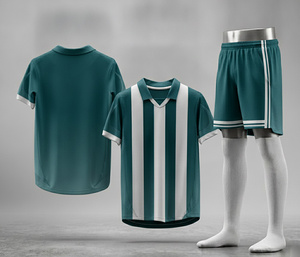 Ensemble d'uniformes de football personnalisés entièrement sublimés |   Tailles pour hommes, femmes et jeunes |   Vêtements de sport légers et à séchage rapide - Product Image 1