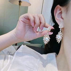 Nouvelles boucles d'oreilles pendantes de style Lolita rétro de haute qualité en argent pur S925 avec perles d'eau douce naturelles AK de 3 à 3,5 mm - Product Image 3