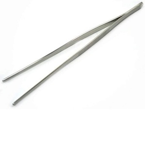 Pinzas Extra largas pulidas de acero inoxidable, pinzas de 15 pulgadas con puntas dentadas de precisión para jardín, cocina - Product Image 5