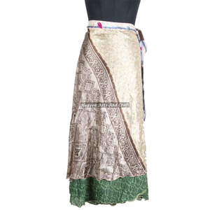 New Indian Printed Long <b>Wrap</b> Around Skirt Magic 38" <b>Sarong</b> Pareo Custom Latest Design Women Fashion Wear for Women - Product Image 2