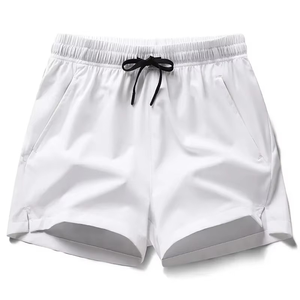 Multi Functional Sports Shorts for Men Lightweight Athletic Shorts for Summer Workouts Double <b>Layer</b> Yoga and Fitness Shorts - Product Image 2