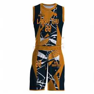 Tenues de sport d'équipe, ensembles de basketball, uniformes de basketball à séchage rapide, uniformes de basketball bon marché fabriqués au Pakistan - Product Image 2