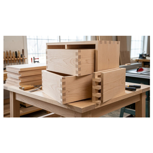 3D <b>model</b> design Furniture Wood Drawer Front Panel (Rectangle/Square Shape) Modern 5-Year Warranty for Kitchen Living Room Hotel - Product Image 4