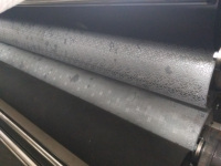 Ligne de fabrication automatique de papier toilette haute vitesse, certifiée CE, impression bicolore et gaufrage à la colle