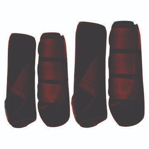Oferta Especial: Botas de Neopreno Ajustables e Impermeables para Tendones Delanteros y Traseros de Caballos, con Correa Cruzada Personalizada para Equipo Ecuestre de Carreras - Product Image 1