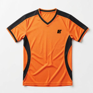 Maillot de sport moderne à col en V, personnalisé, respirant et léger, pour l'entraînement de basketball et de football - Product Image 1
