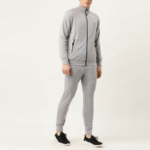 Ensemble de survêtements 2 pièces unisexe élégant et écologique pour l'hiver, tailles plus, couleur unie, avec logo personnalisé, collection 2026 – Vente en gros - Product Image 2