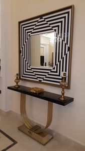 Premium Quality Decorative Resin Mirror <b>Frame</b> with <b>Antique</b> Gold Detailing for Wall Hanging - Product Image 4